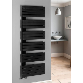 Aqualine MILI vykurovacie teleso 600x1798 mm, čierna mat DC656T