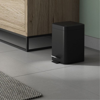 ARGENTA odpadkový kôš 3l, Soft Close, čierna mat 220914