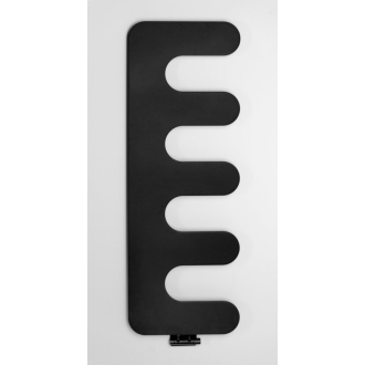 EVOLLA vykurovacie teleso 490x1390 mm, čierna mat MI1400