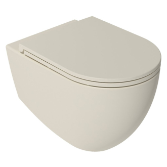 INFINITY WC sedadlo, SLIM, odnímateľné, Soft Close, ivory 40KF0532I-S
