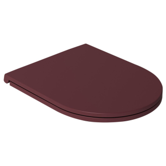 INFINITY WC sedadlo, SLIM, odnímateľné, Soft Close, maroon red 40KF0543I-S