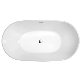 Aqualine DOURO voľne stojaca vaňa, 150x80 cm, biela E1850