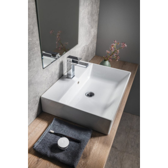KUBE X keramické umývadlo 60x47 cm, rektifikovaná verzia, biela ExtraGlaze 94319111