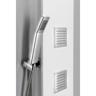 SPIRIT SQUARE termostatický sprchový panel 250x1550mm, biela 81151