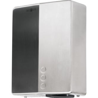 Bezdotykový elektrický sušič rúk 220-240V, 2050W, 218x284x102 mm, nerez mat 01481.S