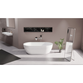 REDUTA voľne stojaca vaňa liaty mramor 171x81x58cm, biela 71842
