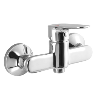 Aqualine LOTTA nástenná umývadlová batéria, rozteč 150 mm, bez ramienka, chróm LT641
