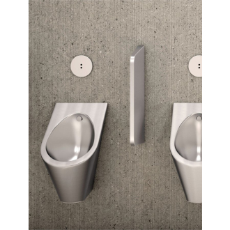 Urinál so zakrytým prívodom vody 360x600x395 mm, nerez mat 13004.S