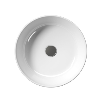 KUBE X keramické umývadlo na dosku priemer 45 cm, biela ExtraGlaze 942711