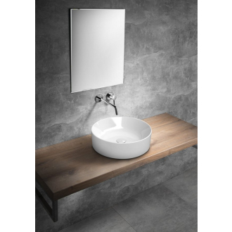 KUBE X keramické umývadlo na dosku priemer 45 cm, biela ExtraGlaze 942711