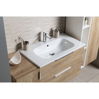 CIRASA umývadlová skrinka 79,8x52x46cm, biela lesk CR801-3030
