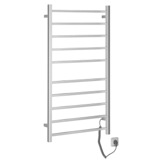 ESKINADO elektrický sušiak uterákov, hranatý, 620x1160 mm, 120 W, nerez lesk ER430V
