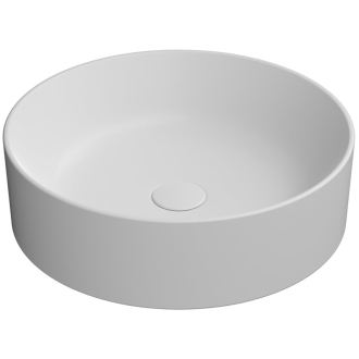 KUBE X keramické umývadlo na dosku, priemer 45cm, biela mat 942709