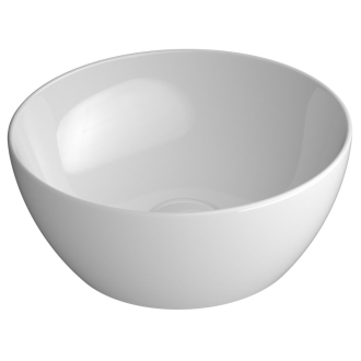 PURA keramické umývadlo na dosku, priemer 32cm, biela ExtraGlaze 885411