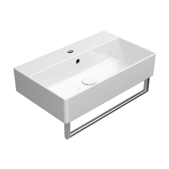 KUBE X keramické umývadlo 60x37cm, brúsená spodná hrana, biela ExtraGlaze 94549111