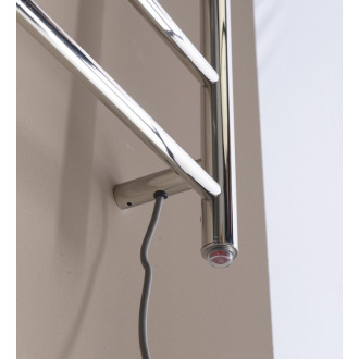 REDONDO elektrický sušiak uterákov, okrúhly, 500x900 mm, 75 W, nerez lesk ER220V