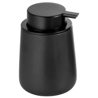 Aqualine NERO dávkovač mydla na postavenie 350ml, čierna 08136