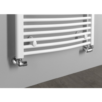 Aqualine ORBIT vykurovacie teleso s bočným pripojením 600x1850 mm, biela ILO86T