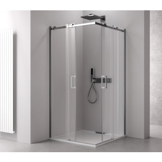 THRON LINE SQUARE štvorcový sprchovací kút 900x900mm, rohový vstup TL2990-5002