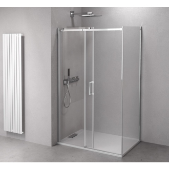 THRON LINE SQUARE štvorcový sprchovací kút 1000x1000mm, hranaté pojazdy TL1010-5002