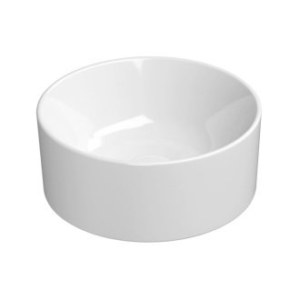 KUBE X keramické umývadlo na dosku, priemer 32 cm, biela ExtraGlaze 943511