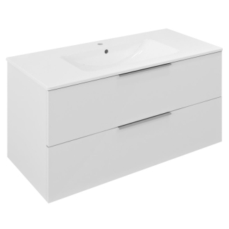CIRASA umývadlová skrinka 99,8x52x46cm, biela lesk CR100-3030