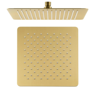 SLIM hlavová sprcha, 300x300x49mm, zlato mat/nerez SL101GB