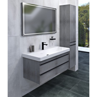 SITIA umývadlová skrinka 101,4x50x43,4cm, 2xzásuvka, dub strieborný SI105-1111