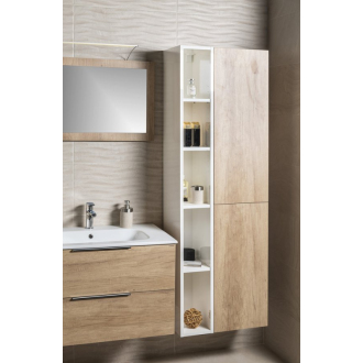 ESPACE skrinka 35x172x32cm, 2x dvierka, ľavá/pravá, dub alabama ESC230-2222