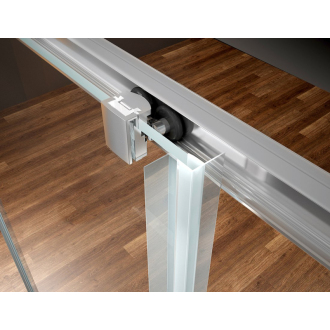 BORG štvorcová sprchová zástena 900x900x1950 mm, číre sklo 751.190.1