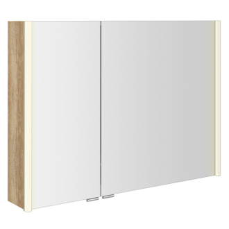ALIX galerka s LED osvetlením 96x70x17, 5cm, dub alabama AX196-0022