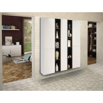 ESPACE otvorená policová skrinka 20x172x32cm, dub alabama ESC100-2222