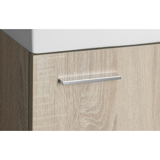 ZOJA skrinka s keramickým umývadlom 40x22 cm, dub platin 51049DP-02