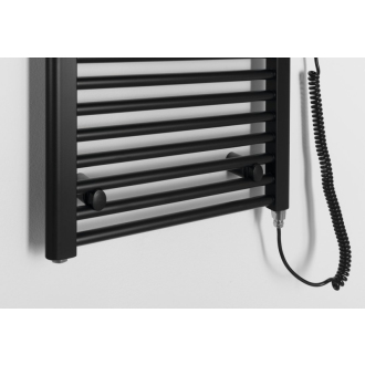 DIRECT-E elektrické vykurovacie teleso rovné 450x1320 mm, 400 W, čierna