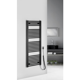 DIRECT-E elektrické vykurovacie teleso rovné 450x1320 mm, 400 W, čierna