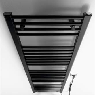 DIRECT-E elektrické vykurovacie teleso rovné 450x1320 mm, 400 W, čierna