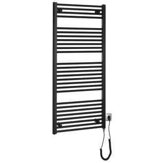 DIRECT-E elektrické vykurovacie teleso rovné 600x1320 mm, 600 W, čierna