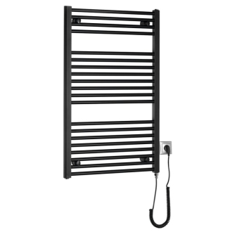 DIRECT-E elektrické vykurovacie teleso rovné 600x960 mm, 400 W, čierna