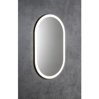 PARGA oválne zrkadlo s LED osvetlením 60x100cm