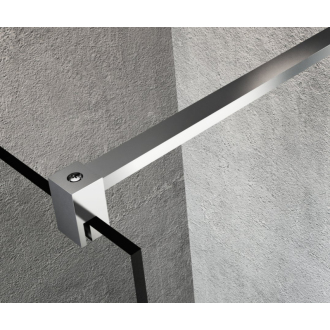 VARIO CHROME jednodielna sprchová zástena na inštaláciu k stene, sklo nordic, 900 GX1590-05