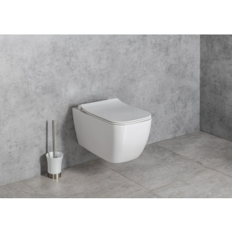 VEA závesná WC misa Rimless, 34,5x52cm, biela