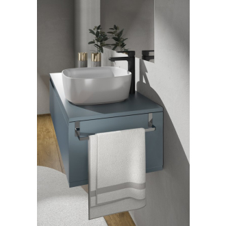 TOSCA držiak uterákov na skrinku 370mm, nerez lesk 212913