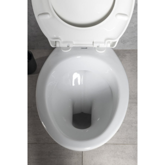 WC kombi, dvojtlačítko 4,5/6l, spodný odpad, biela TP3406