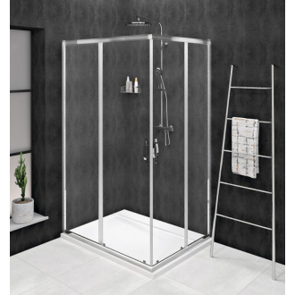 SIGMA SIMPLY obdĺžnikový sprchovací kút 1100x1000 mm, L/P, číre sklo GS2111-02