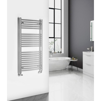 ALYA vykurovacie teleso oblé 600x1110mm, chróm LLC202