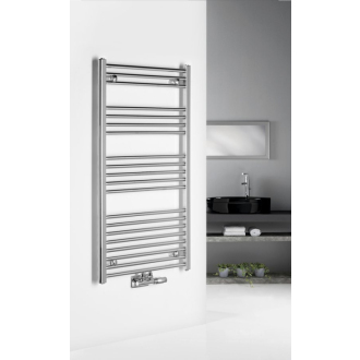 ALYA vykurovacie teleso rovné 600x1188mm, stredové pripojenie, chróm LLS303
