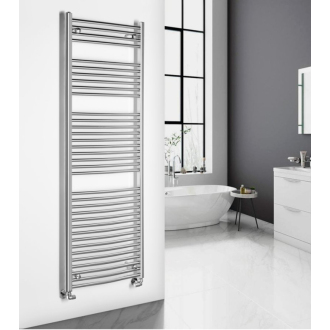 ALYA vykurovacie teleso oblé 600x1703mm, chróm LLC205