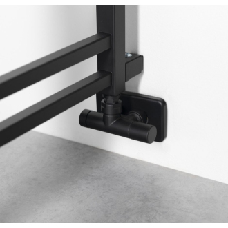 METRO SPACE vykurovacie teleso 550x1430 mm, do priestoru, čierna mat IR438B