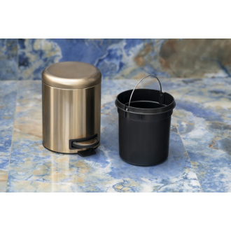 POTTY odpadkový kôš 5l, Soft Close, zlato mat 330987