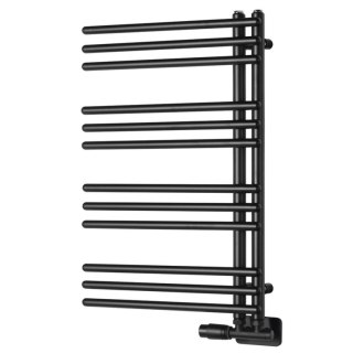 POSEIDON vykurovacie teleso 450x740mm, čierna mat